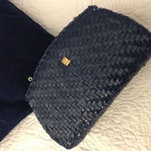 Navy Blue Clutch Purse